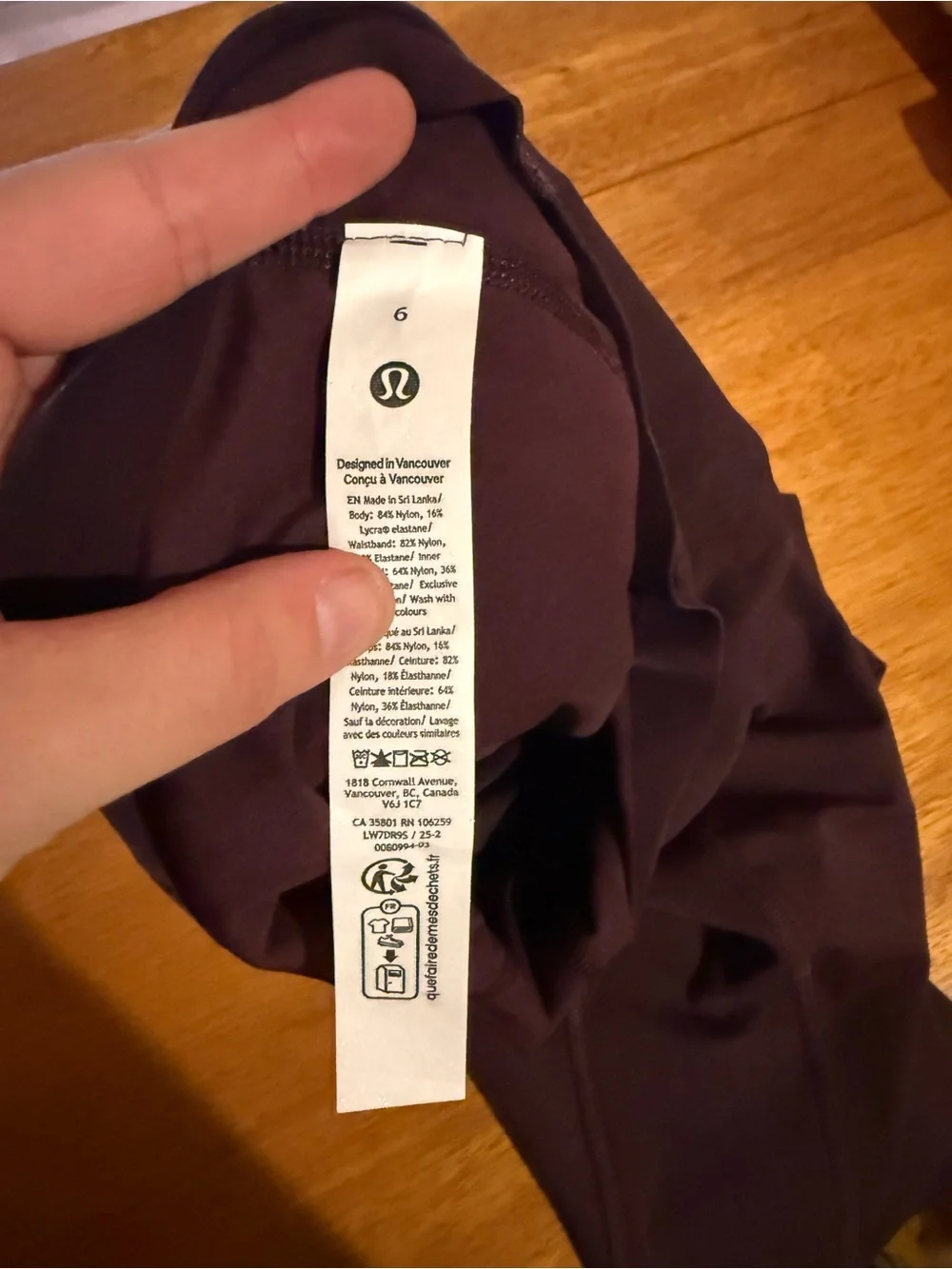 Lululemon Fast and Free biker shorts